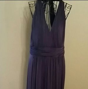 Long purple formal dress size 16